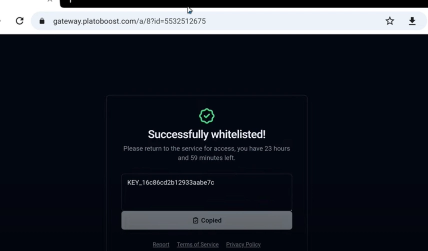 Unlock content button delta key