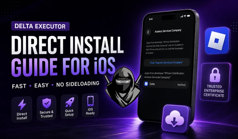 Delta Executor Direct Install Link & Guide for iOS