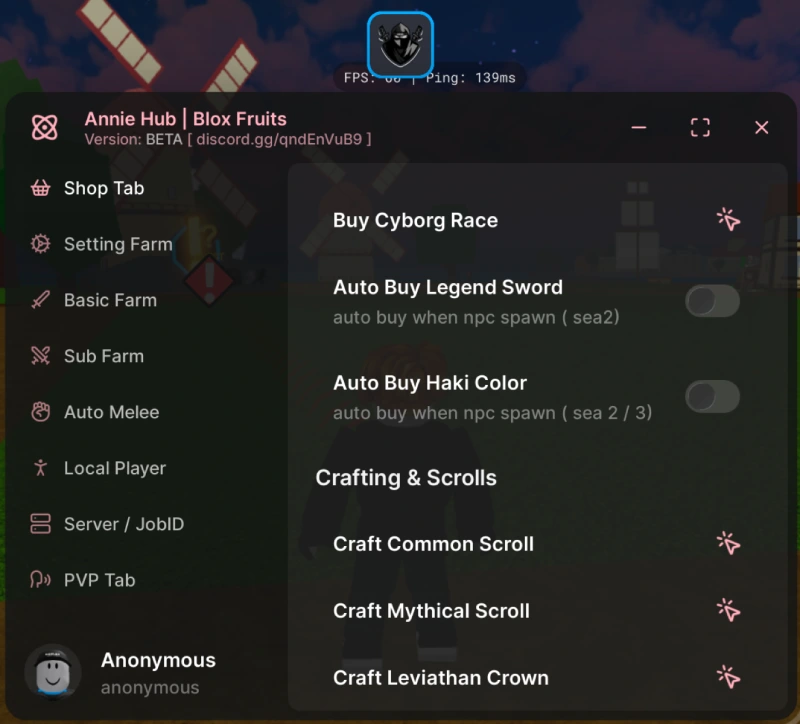 AnnieHub Blox Fruit Delta